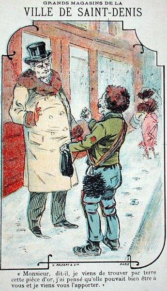 Het eerlijke kind, ca. 1900 door Eugene (after) Oge