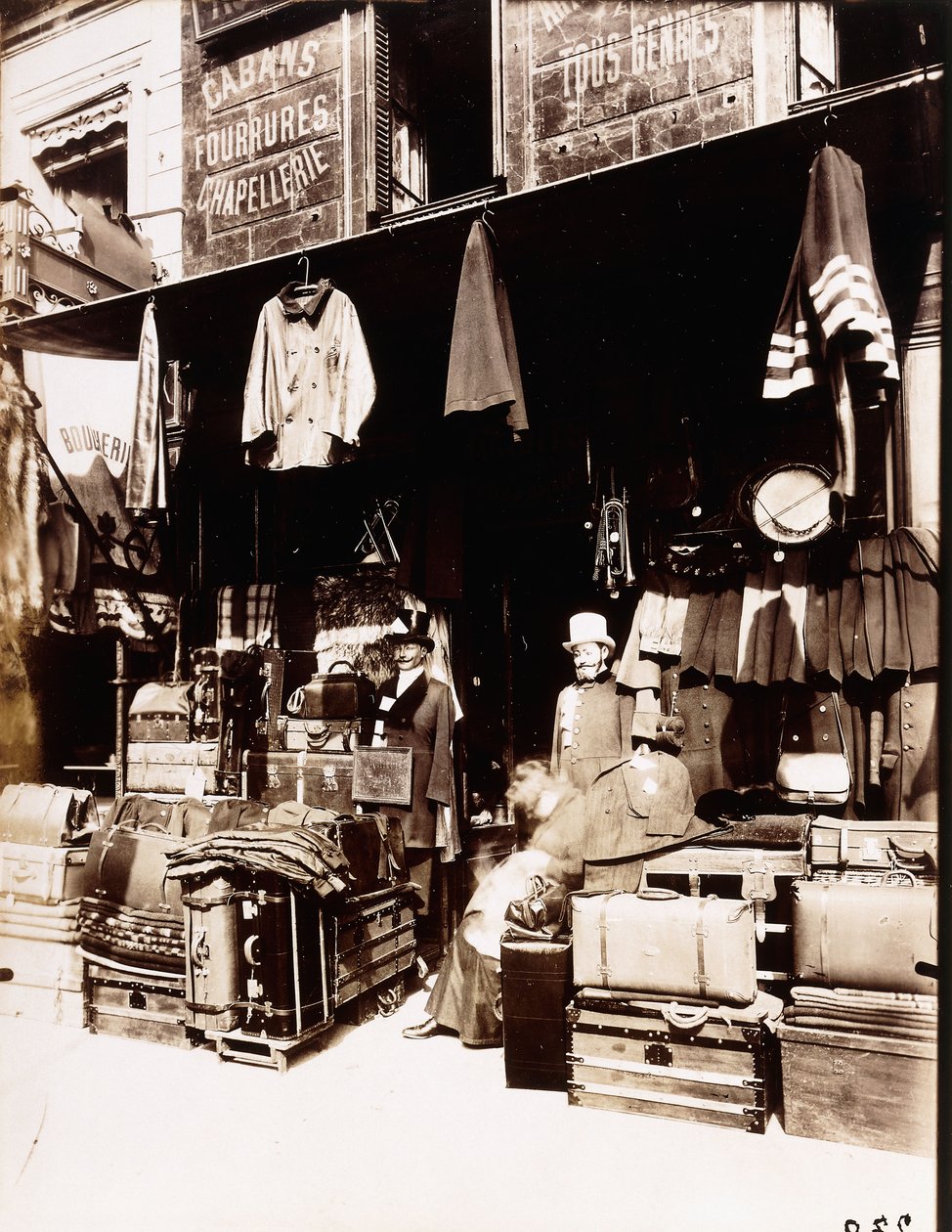 Rue de Petit Chouard door Eugène Atget
