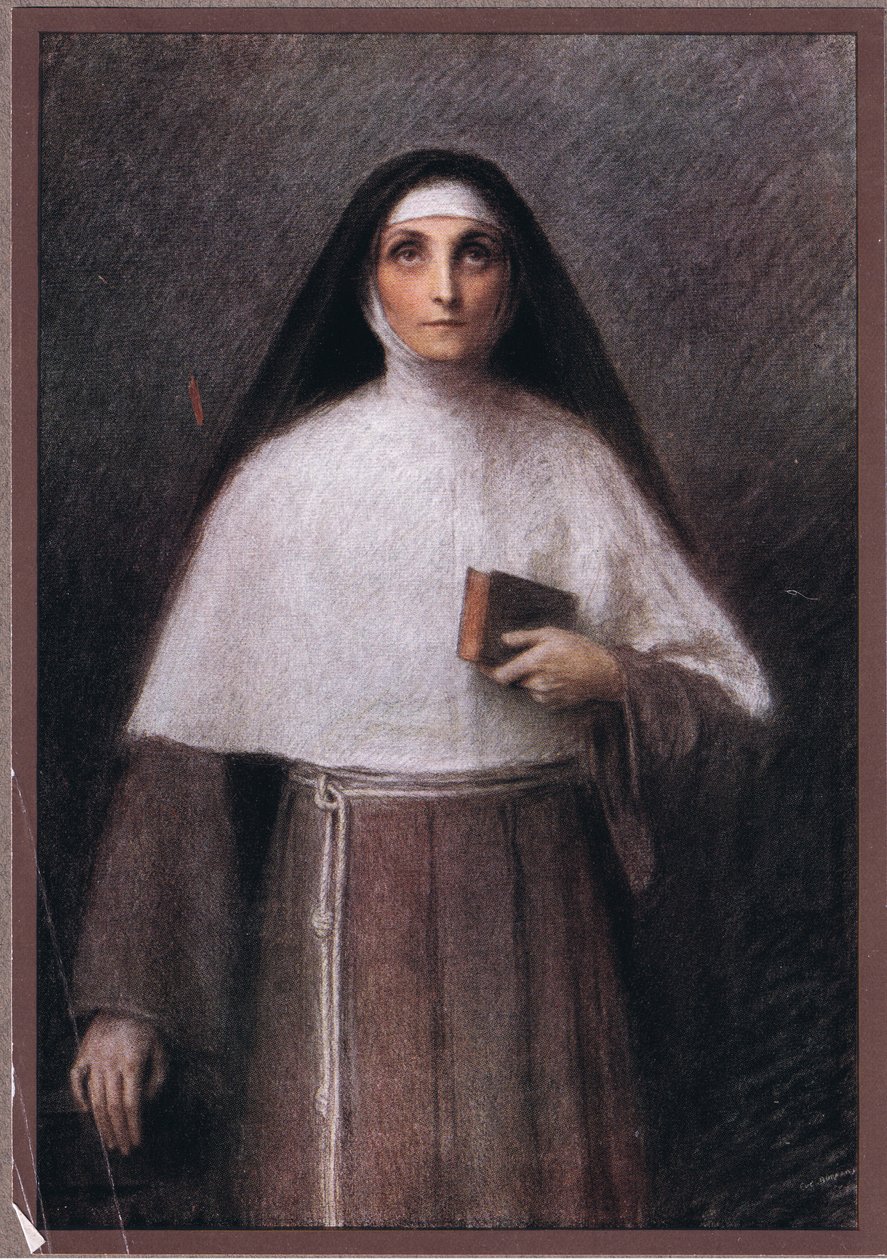 Sint Clara door Eugene Burnand