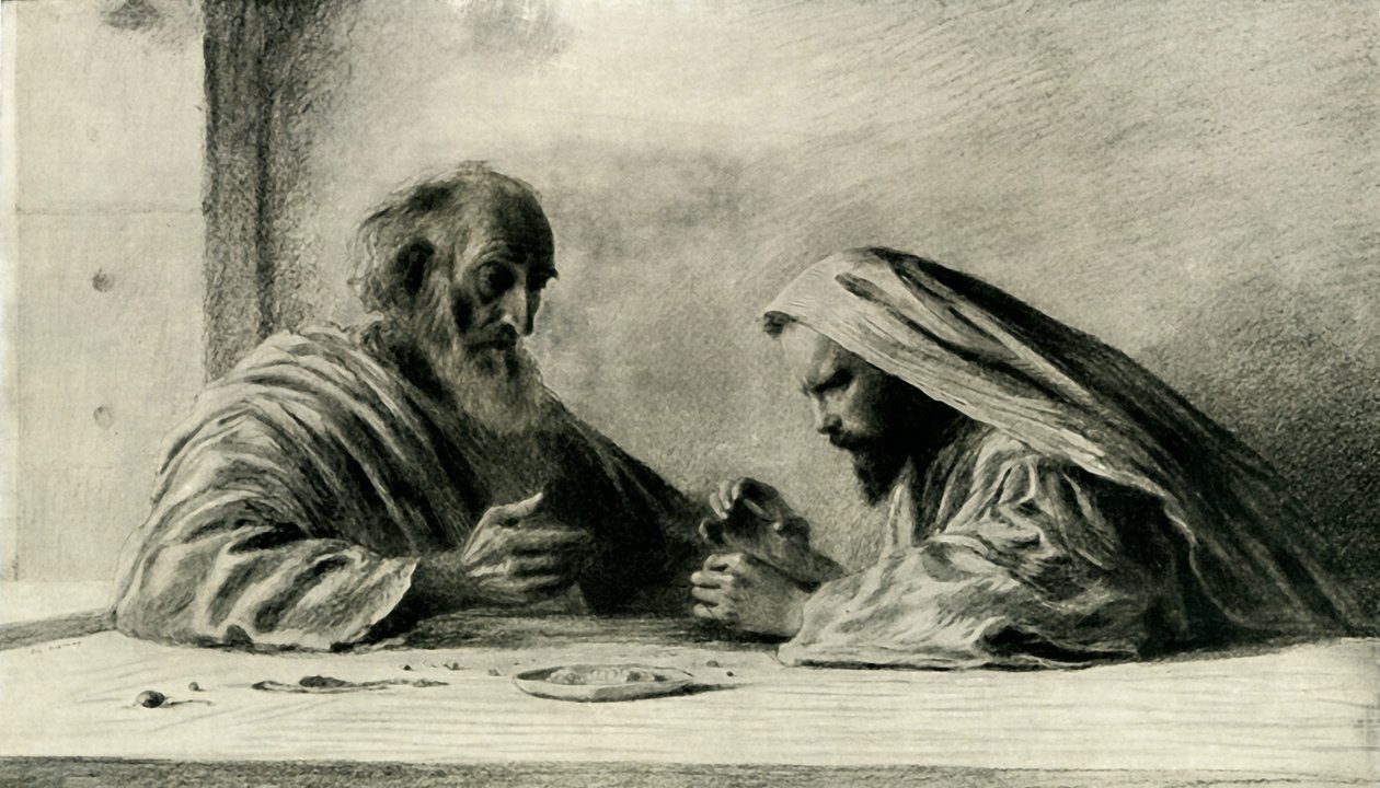 De parel van grote waarde, ca. 1916, 1936 door Eugene Burnand
