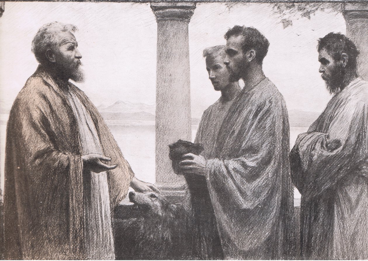 De talenten, Bibbys Jaarboek, 1916-17 door Eugene Burnand