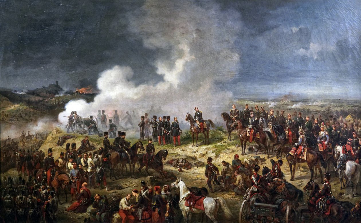 De Slag bij Solferino, 24 juni 1859 door Eugene Charpentier