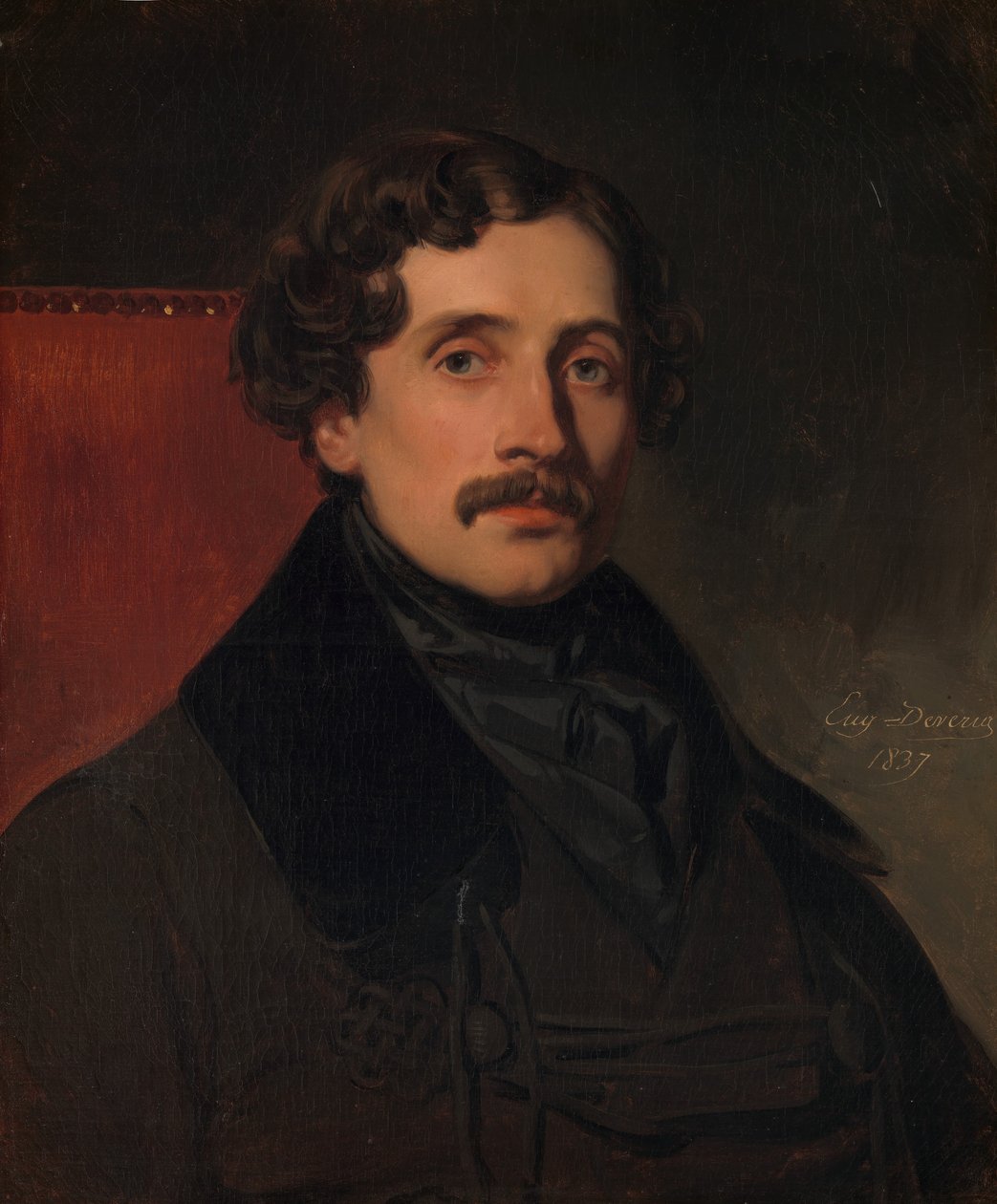 Louis-Félix Amiel 1802-1864, 1837 door Eugene Deveria