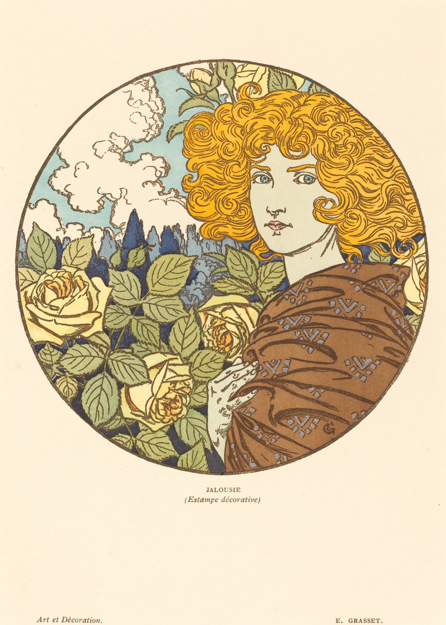 Jaloezie door Eugene Grasset