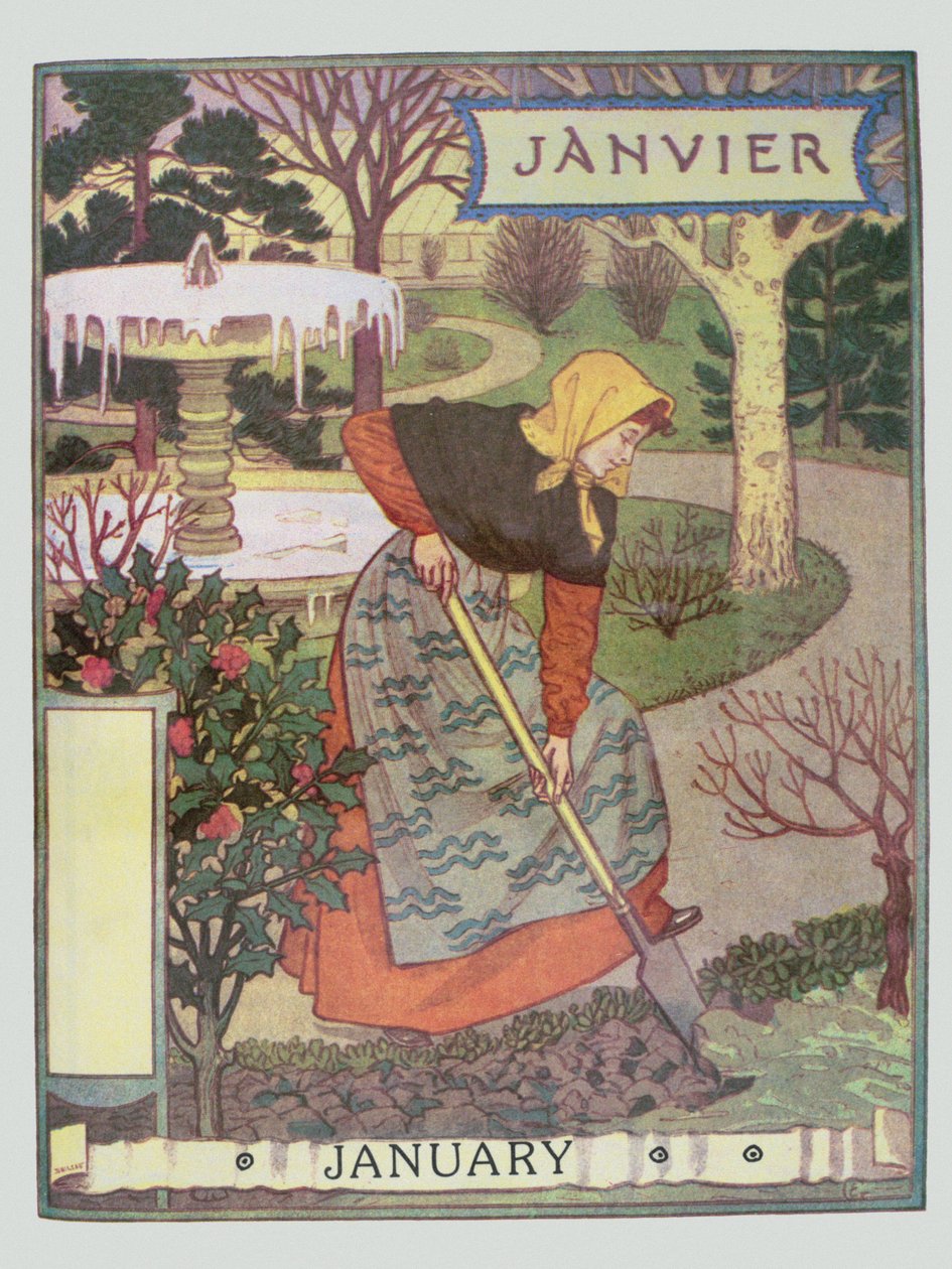 Januari door Eugene Grasset