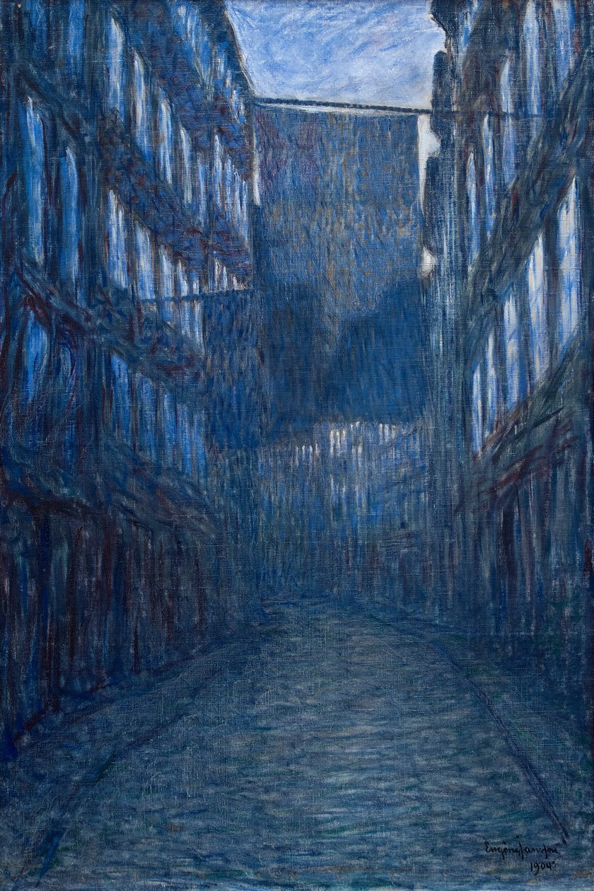 Osterlanggatan door Eugène Jansson