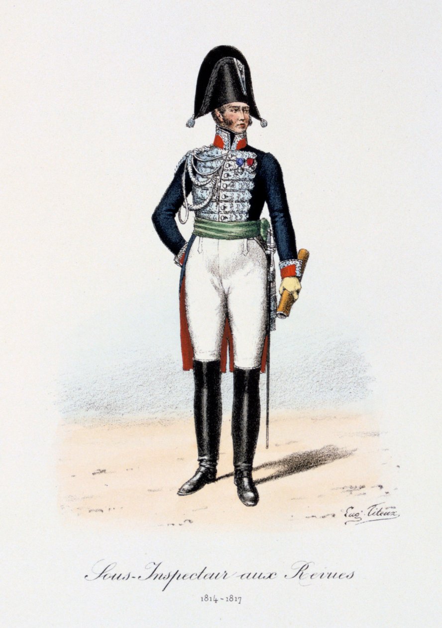 Sous-Inspecteur aux Revues, 1814-17 door Eugene Titeux