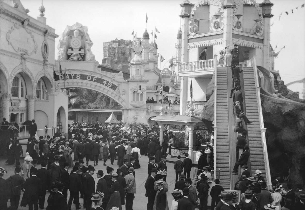 Luna Park, 1909 door Eugene Wemlinger