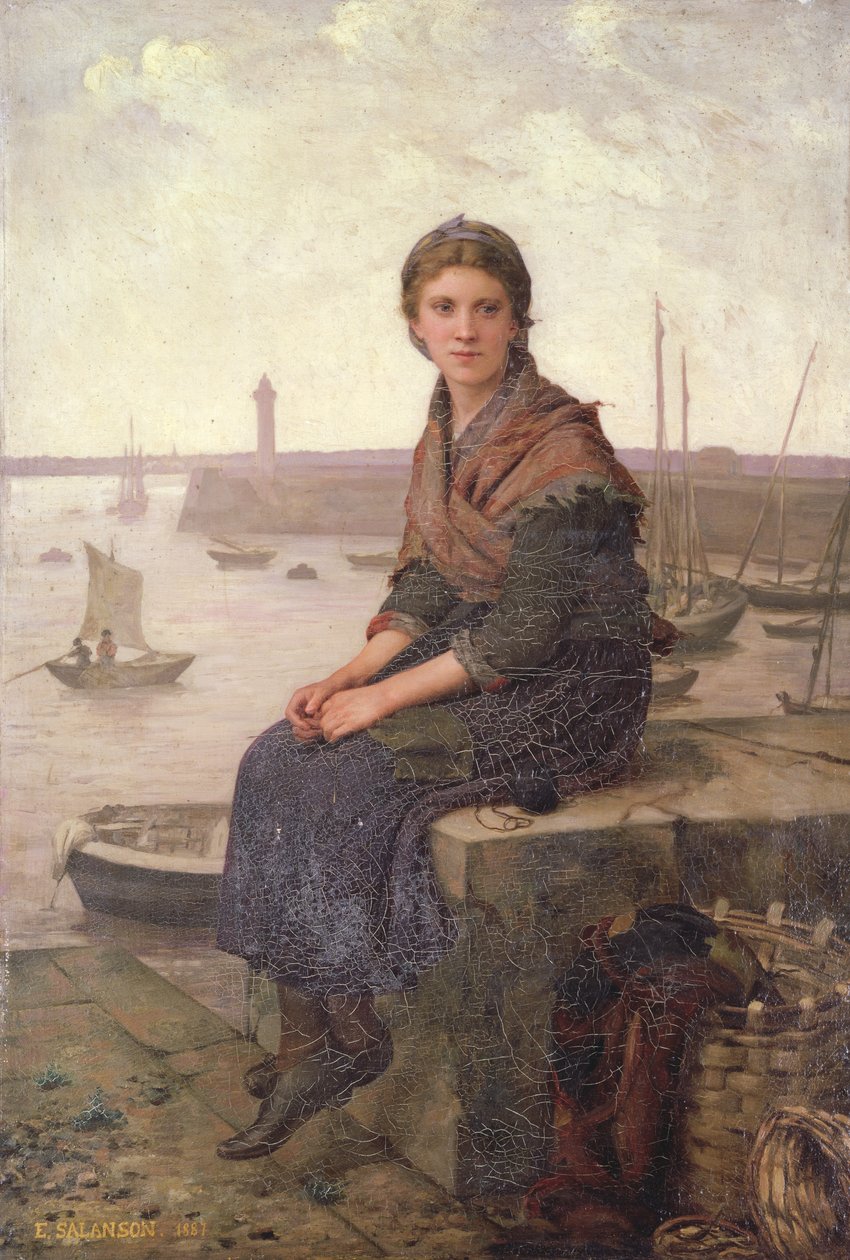 Onbekend schilderij door Eugenie Marie Salenson