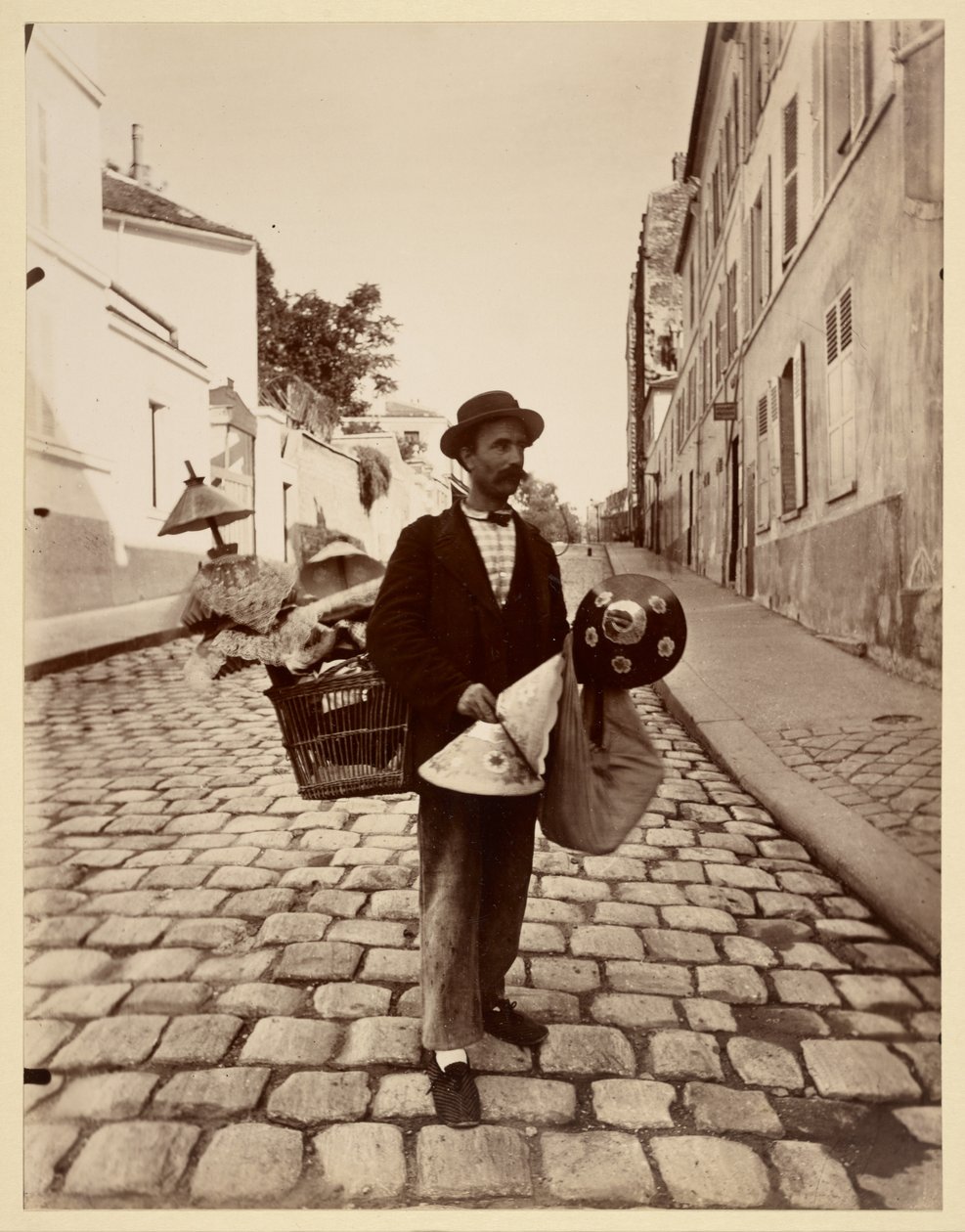 Winkeliers door Eugène Atget