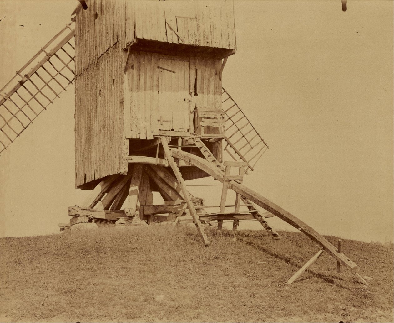 Molen (Somme) door Eugène Atget