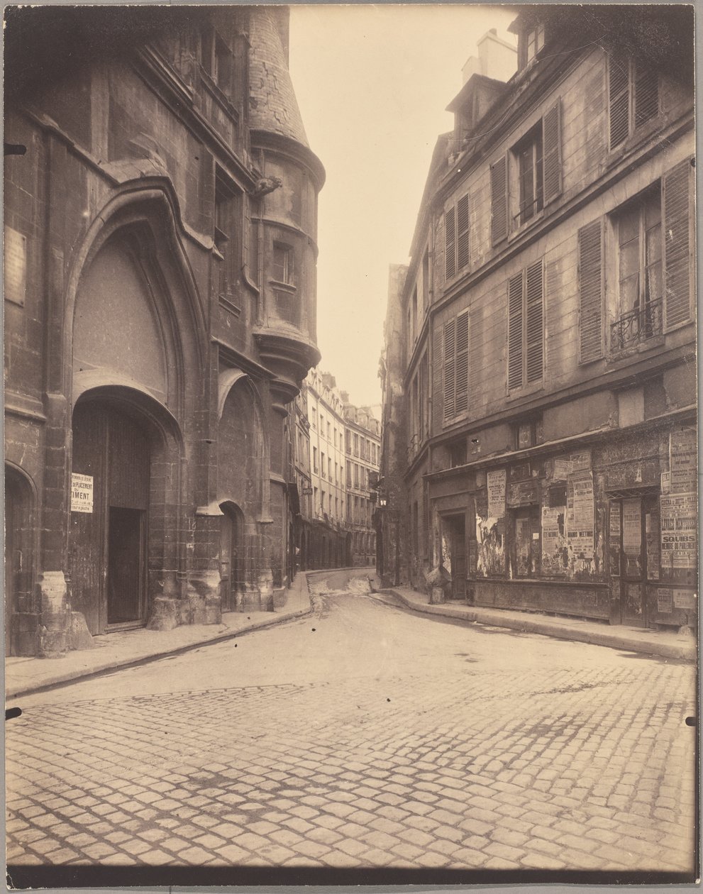 Figuierstraat door Eugène Atget