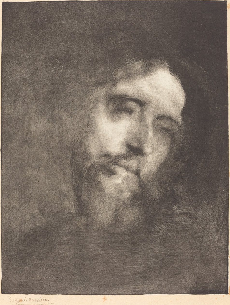 Alphonse Daudet door Eugène Carrière