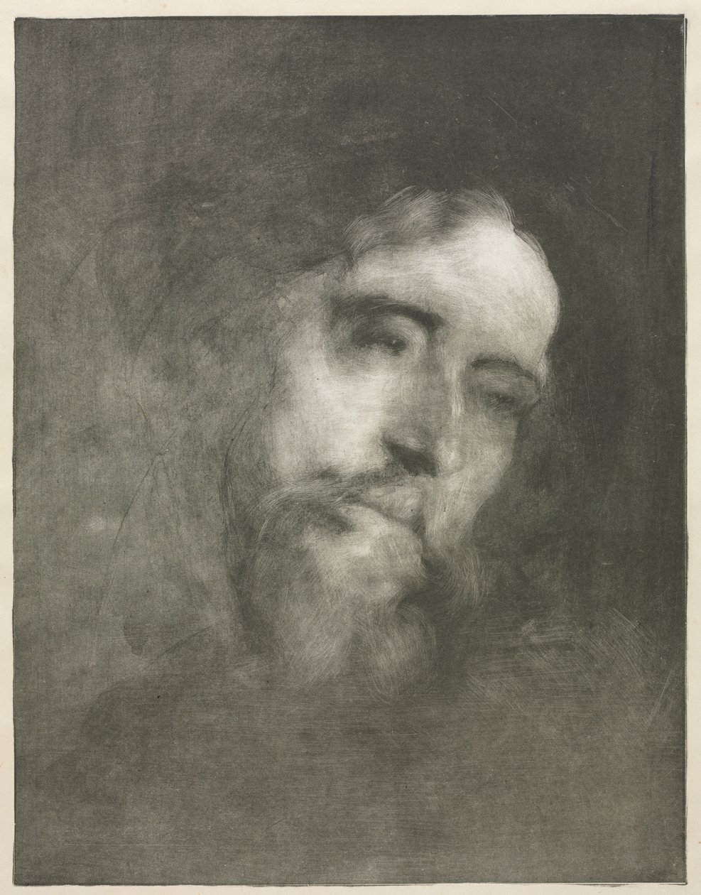 Alphonse Daudet door Eugène Carrière