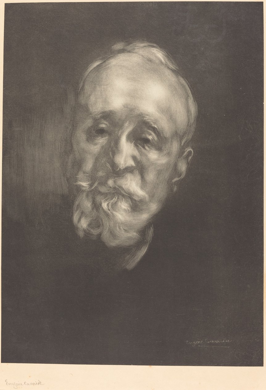 Pierre Puvis de Chavannes door Eugène Carrière