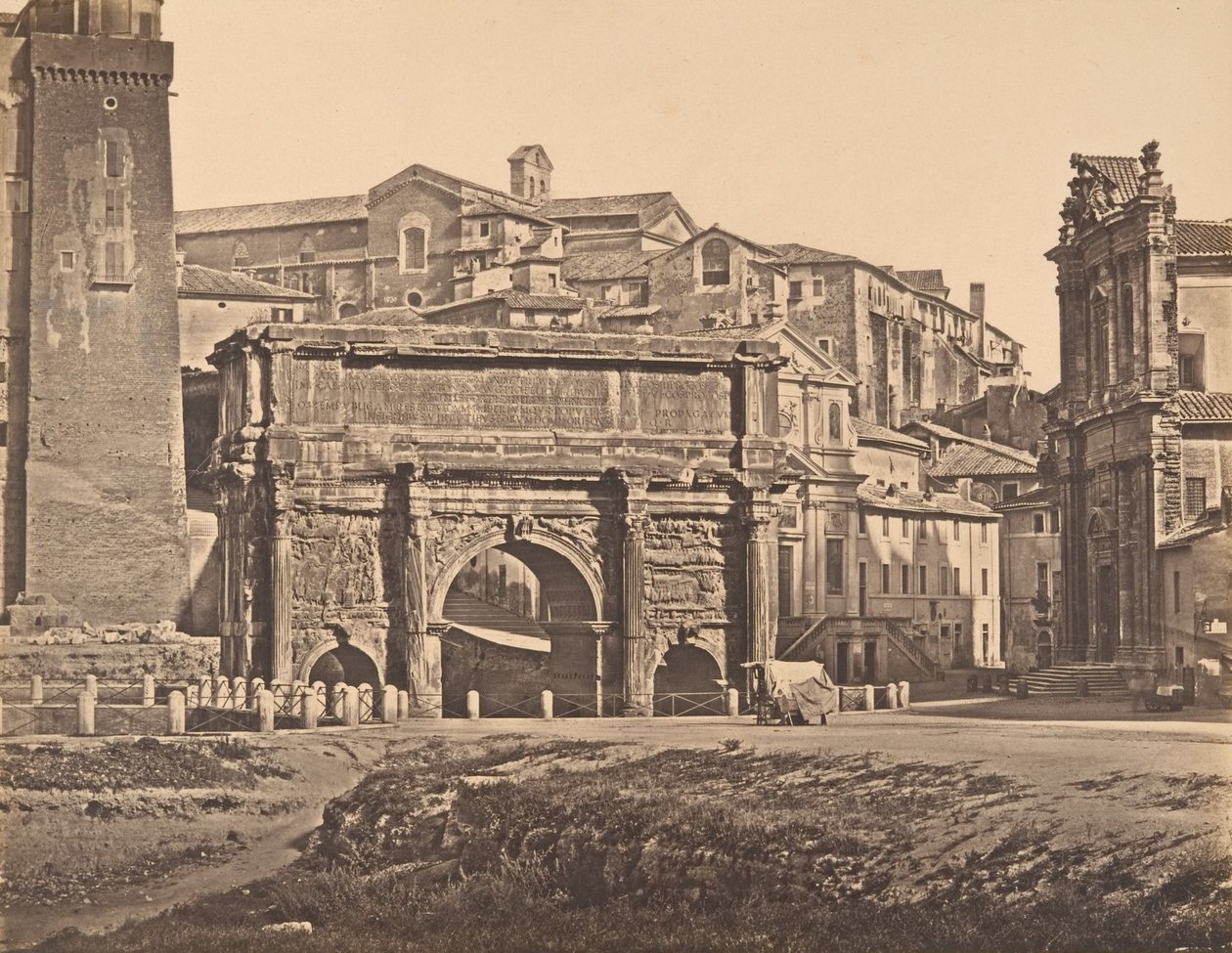 Arco di Settimio Severo door Eugène Constant