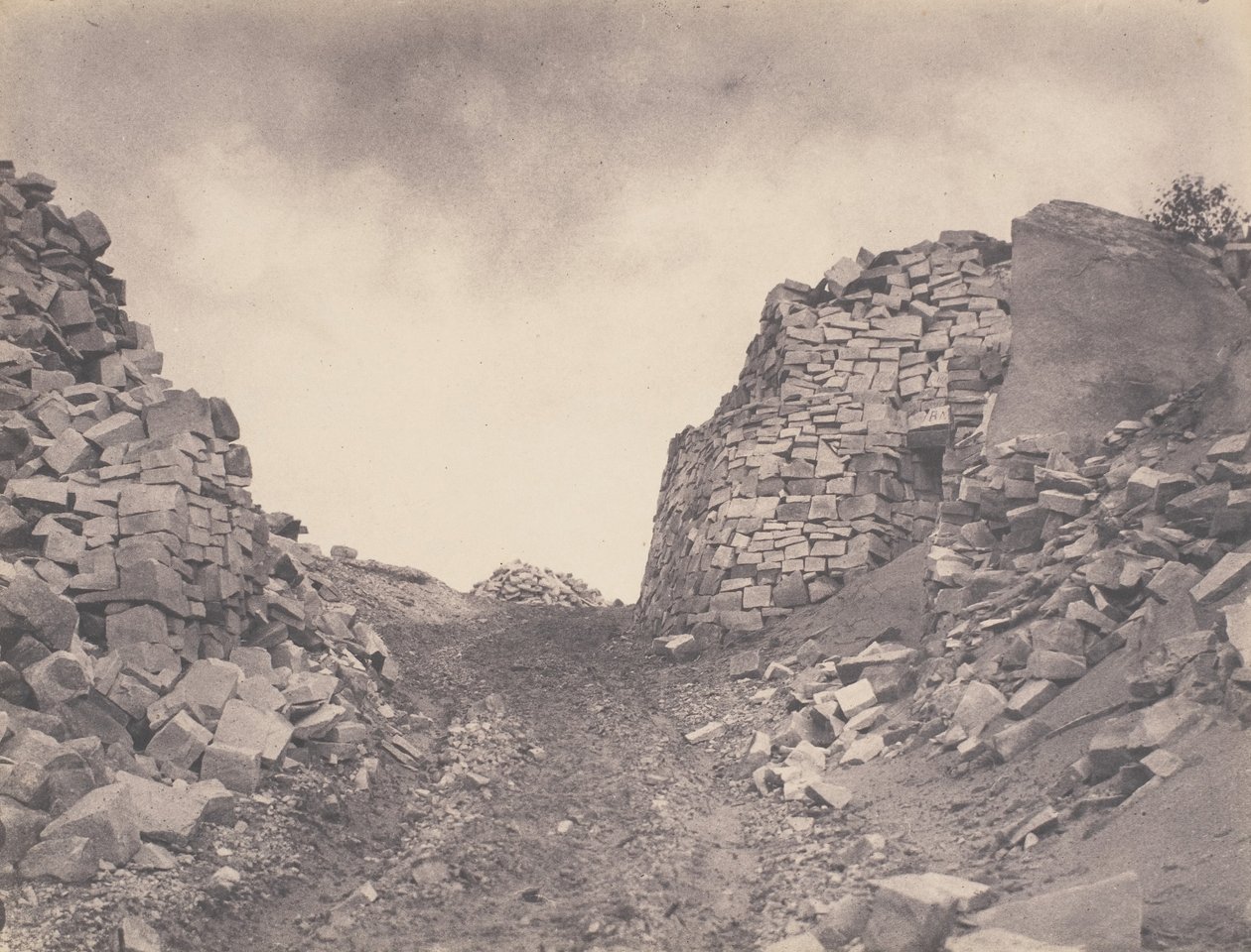 Carrière aux Sables de Macherin door Eugène Cuvelier