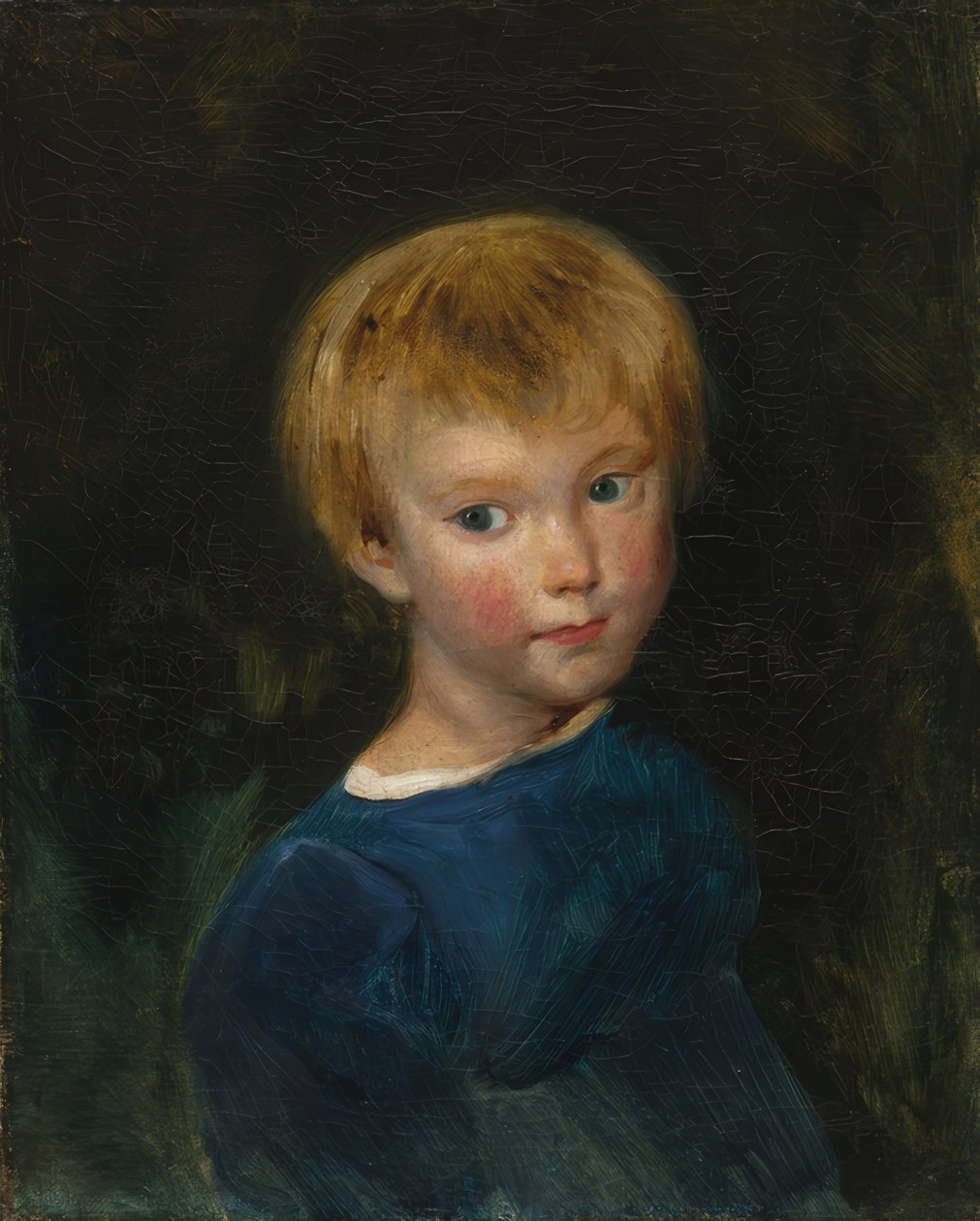 Eugène Delacroix / "Marguerite-Juliette Pierret", circa 1827 door Eugène Delacroix