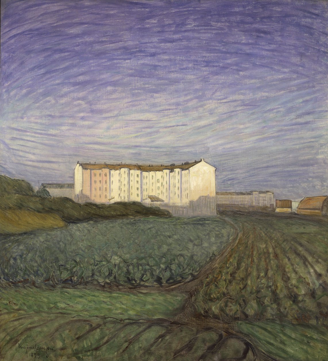 De Buitenwijken van de Stad door Eugène Jansson