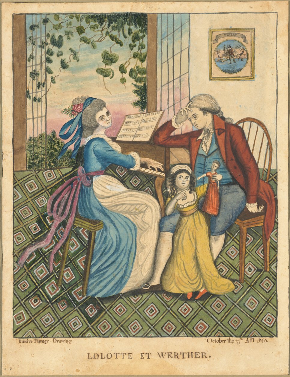 Lolotte en Werther door Eunice Pinney