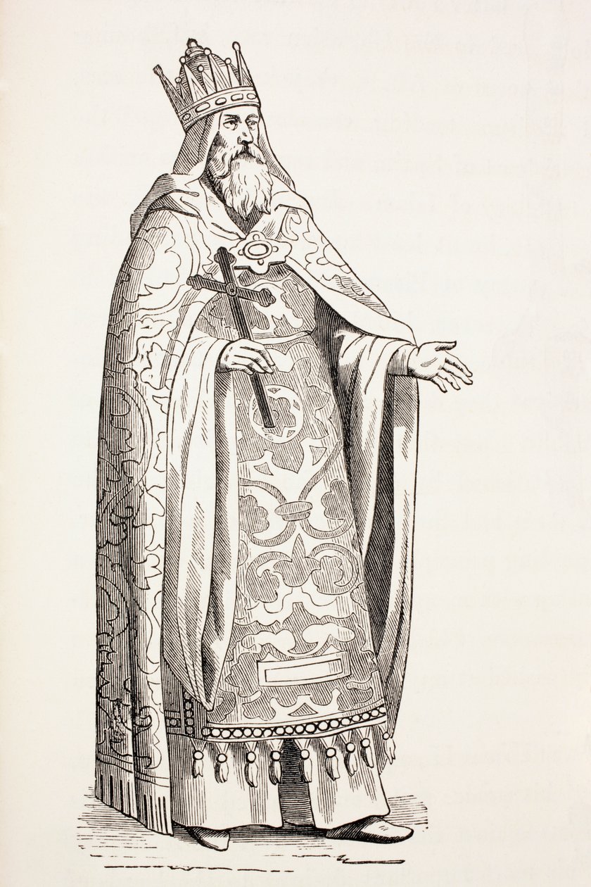 Priester Johannes, ca. 1880 door European School