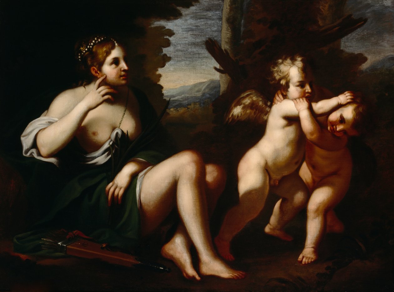 Diana en Cupido