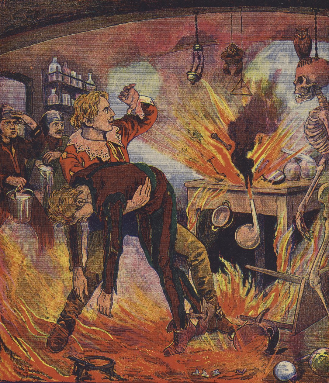 Klaus Störtebeker (kleurenlitho) door European School
