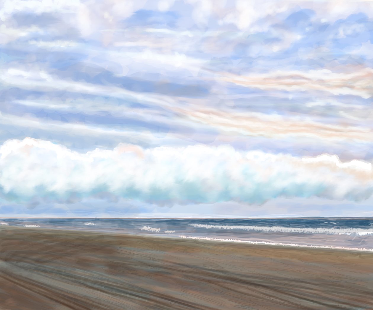 Zwanenstrand door Evan Sklar