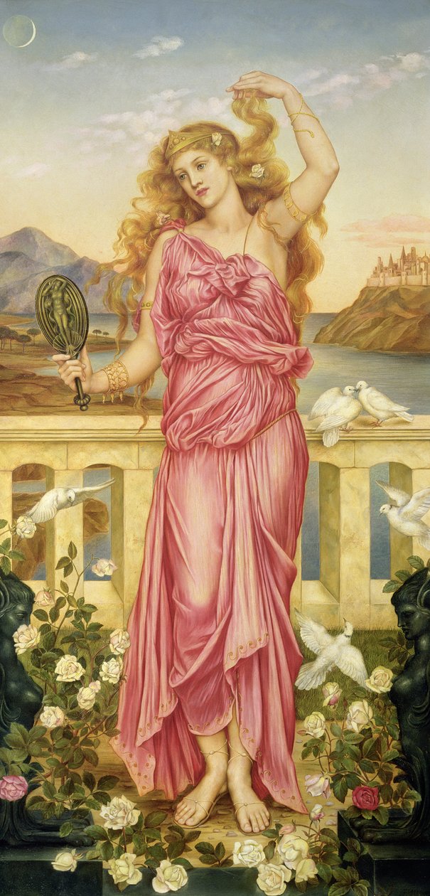 Helena van Troje, 1898 door Evelyn De Morgan
