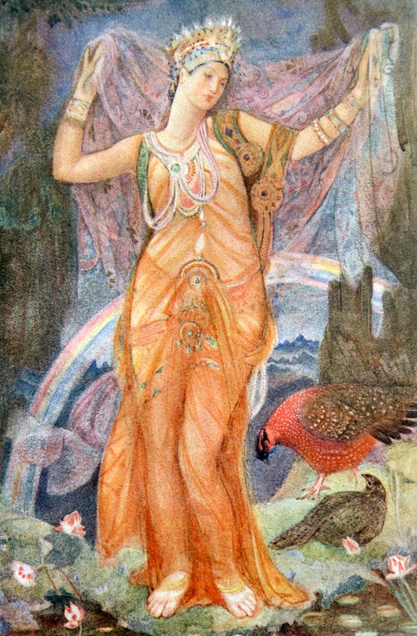 De moedergodin Ishtar door Evelyn Paul