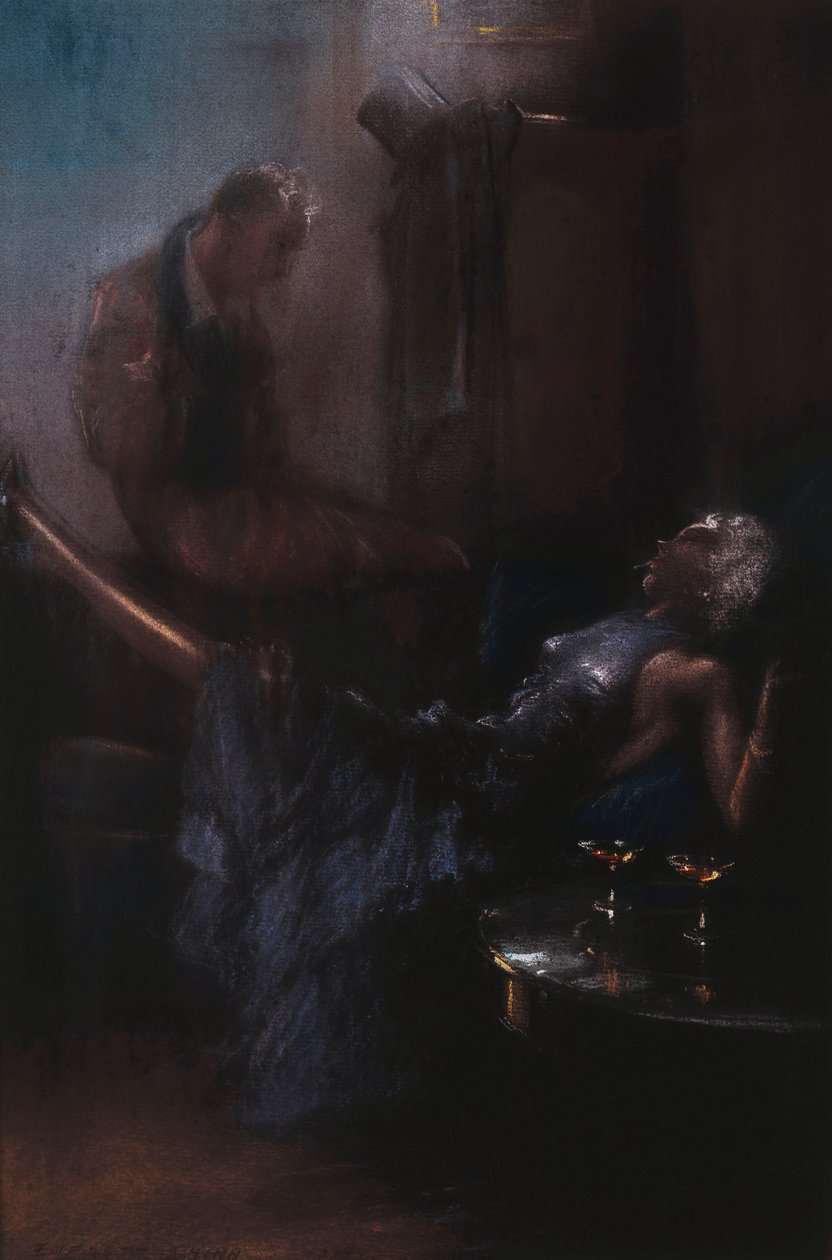 Na de voorstelling door Everett Shinn