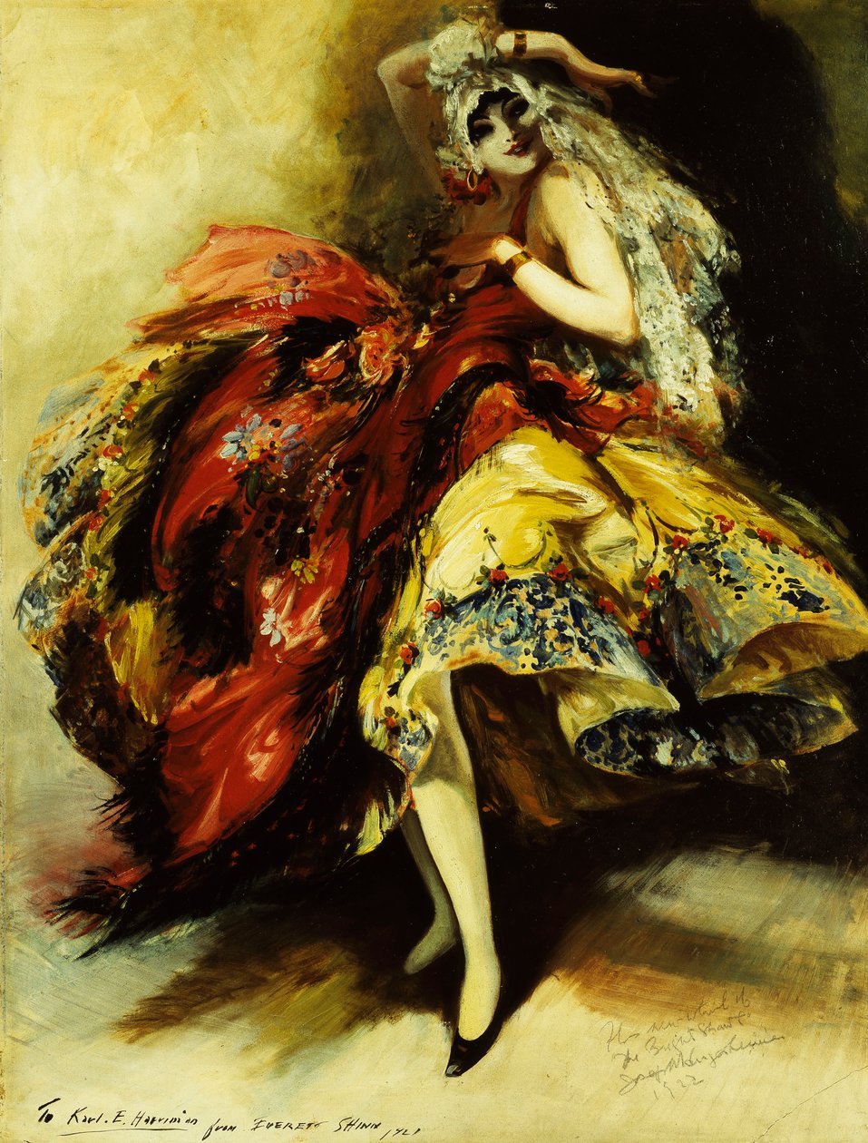 De heldere sjaal door Everett Shinn
