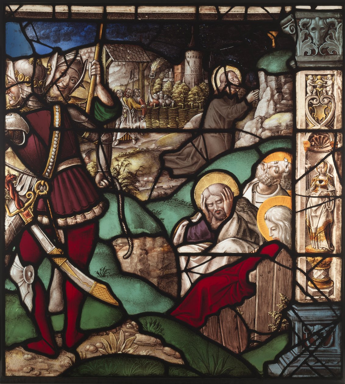 Christus in de Tuin van Getsemane, 1522-1526 door Everhard Rensig
