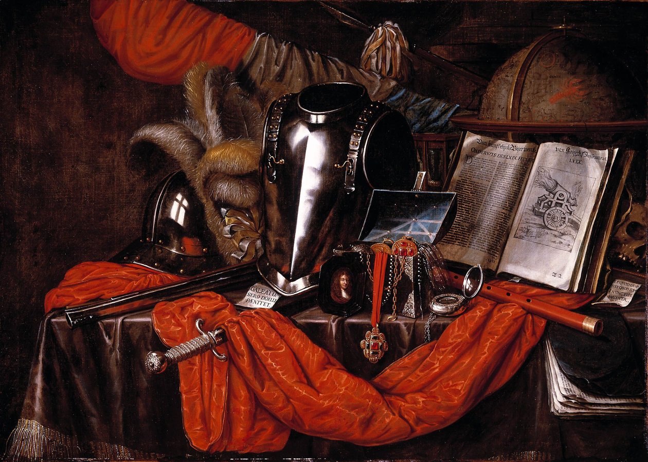 Een Vanitas door Evert Collier