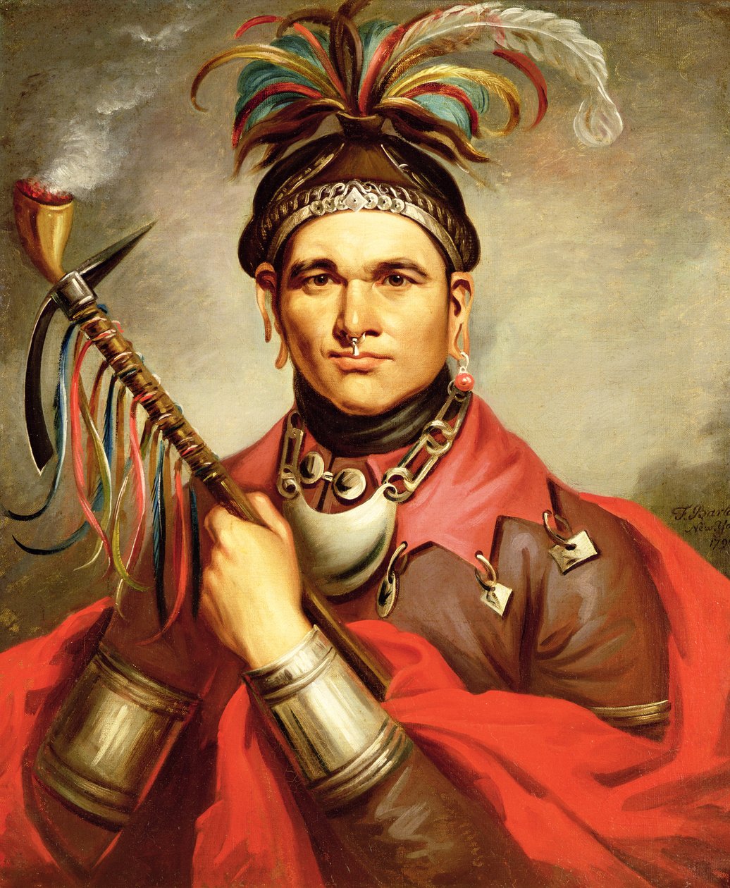 Portret van Ki-on-twog-ky, 1796 door F. Bartoli