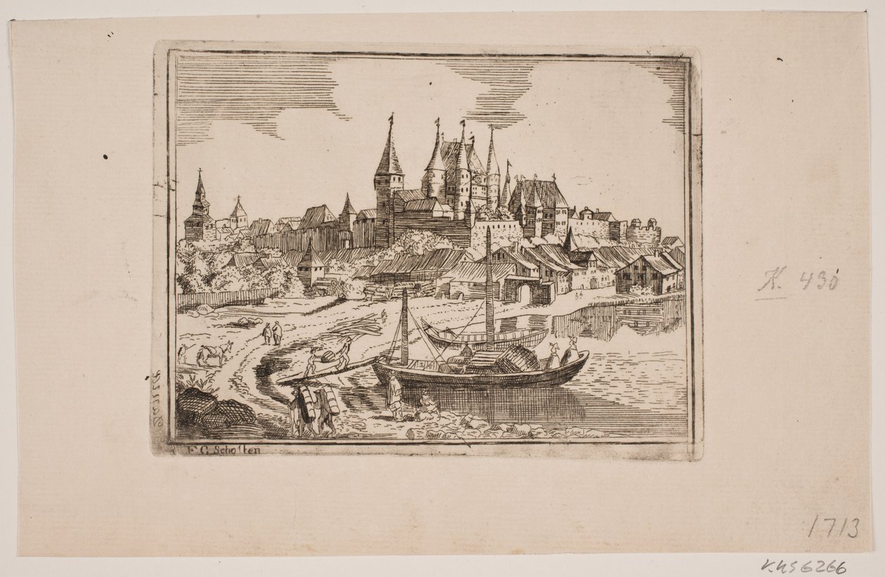 Een stad door F.C. Scholten