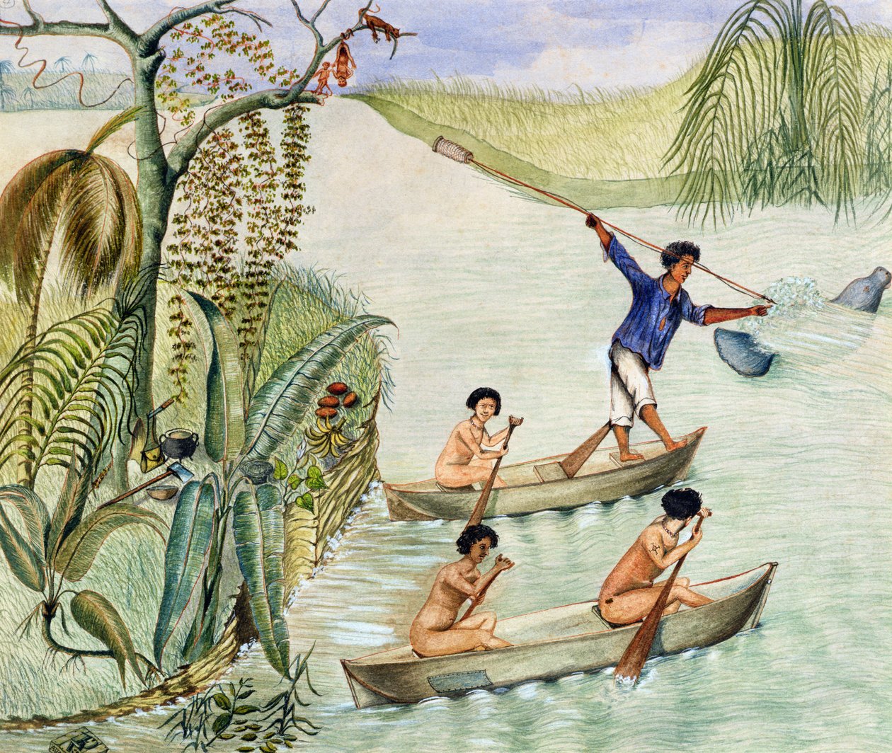 Manati-jacht, Meer van Nicaragua door F. Deiezmann