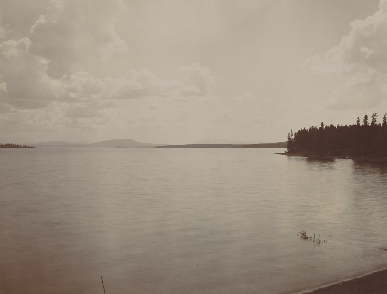 Yellowstone-meer door F. Jay Haynes
