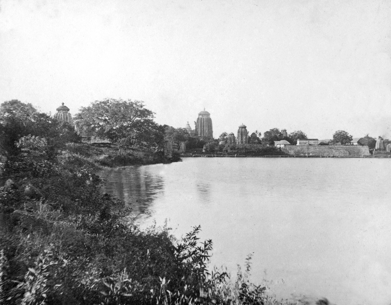 Lingaraj tempels, Bhubaneswar, Orissa, India door F. L. Peters