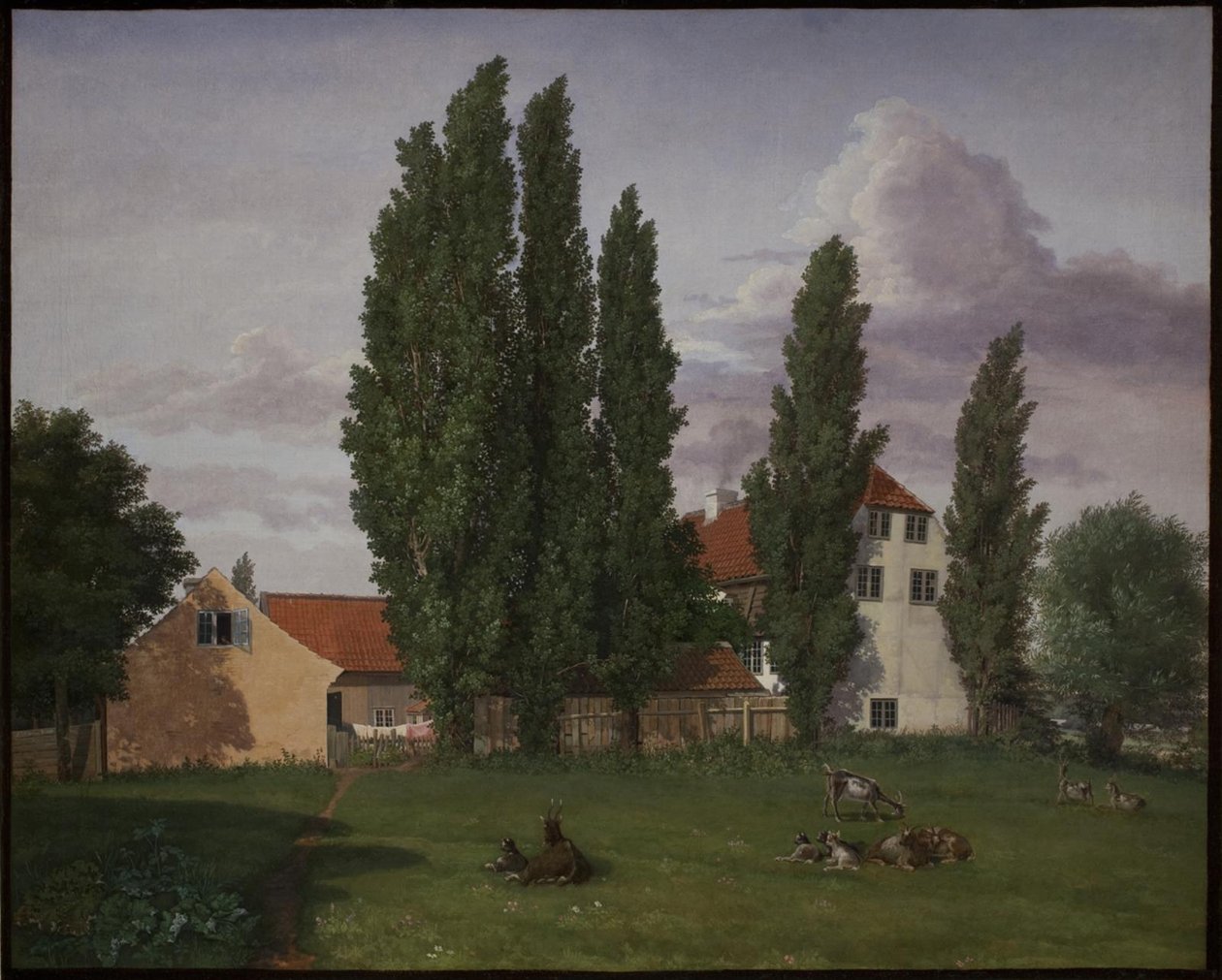 "Marialyst" in Frederiksberg. Het huis van Ole Winstrup door F. Sødring