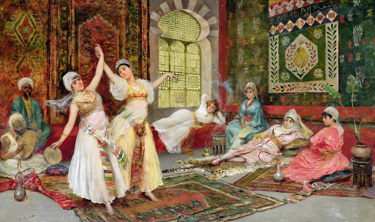 Dansende Meisjes door Fabio Fabbi