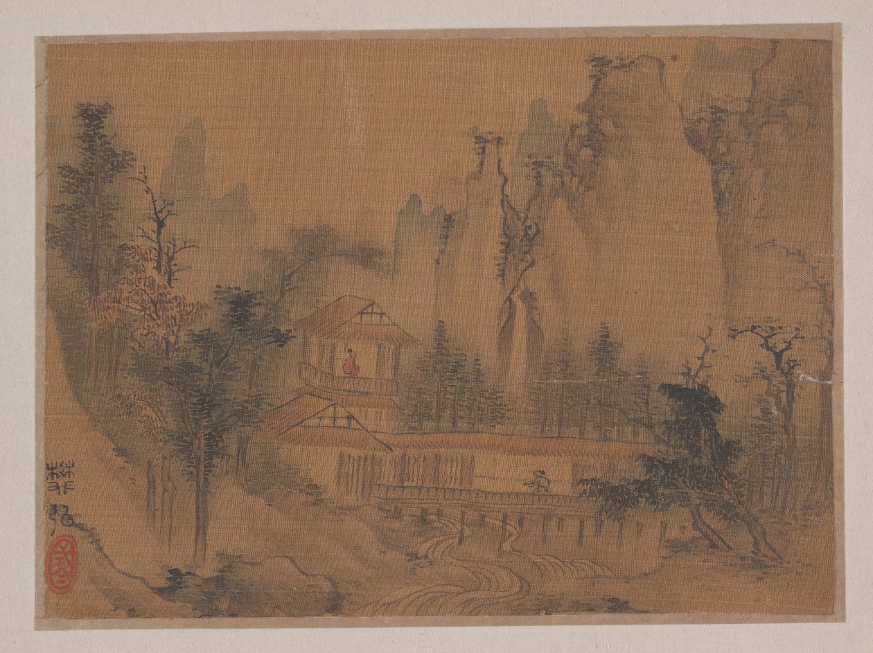 Landschap door Fan Hong