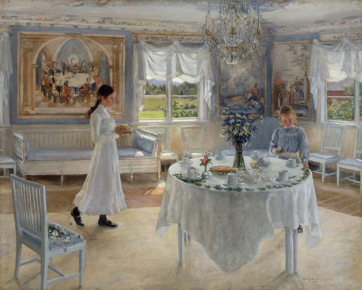 Een feestdag door Fanny Brate