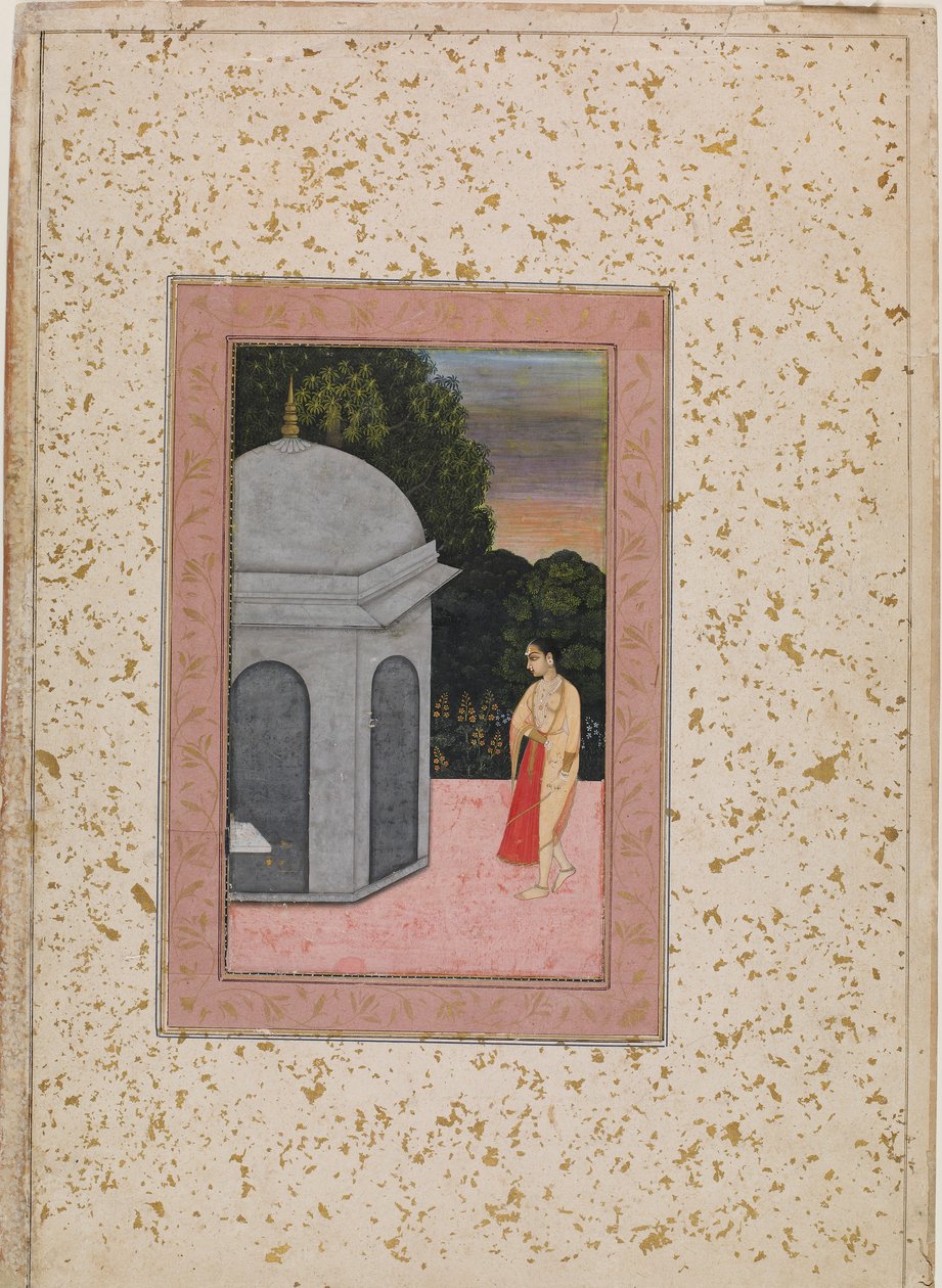 Een bezoek aan een tempel door Faqirullah Khan