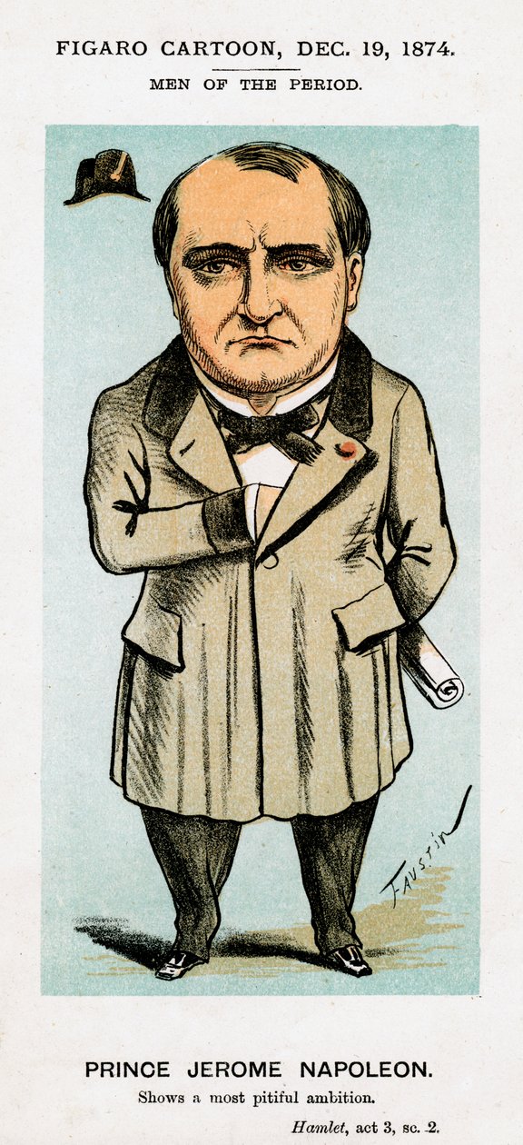 Jérôme Bonaparte, 1874 door Faustin