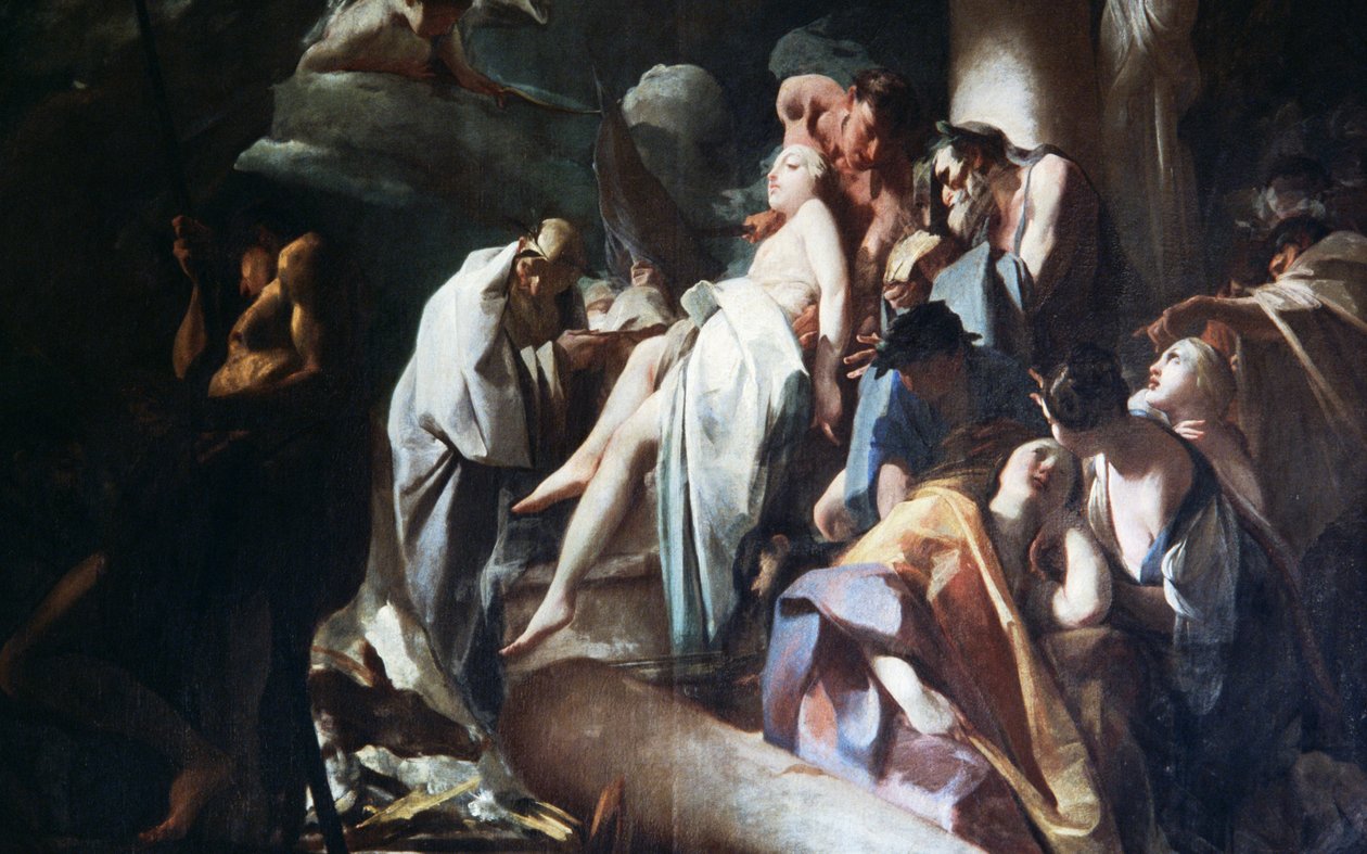 Offer van Iphigenia door Federico Bencovich