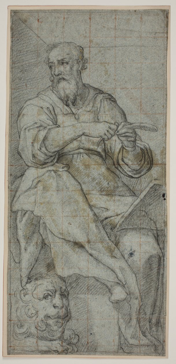 Sint Marcus de evangelist door Federico Zuccaro