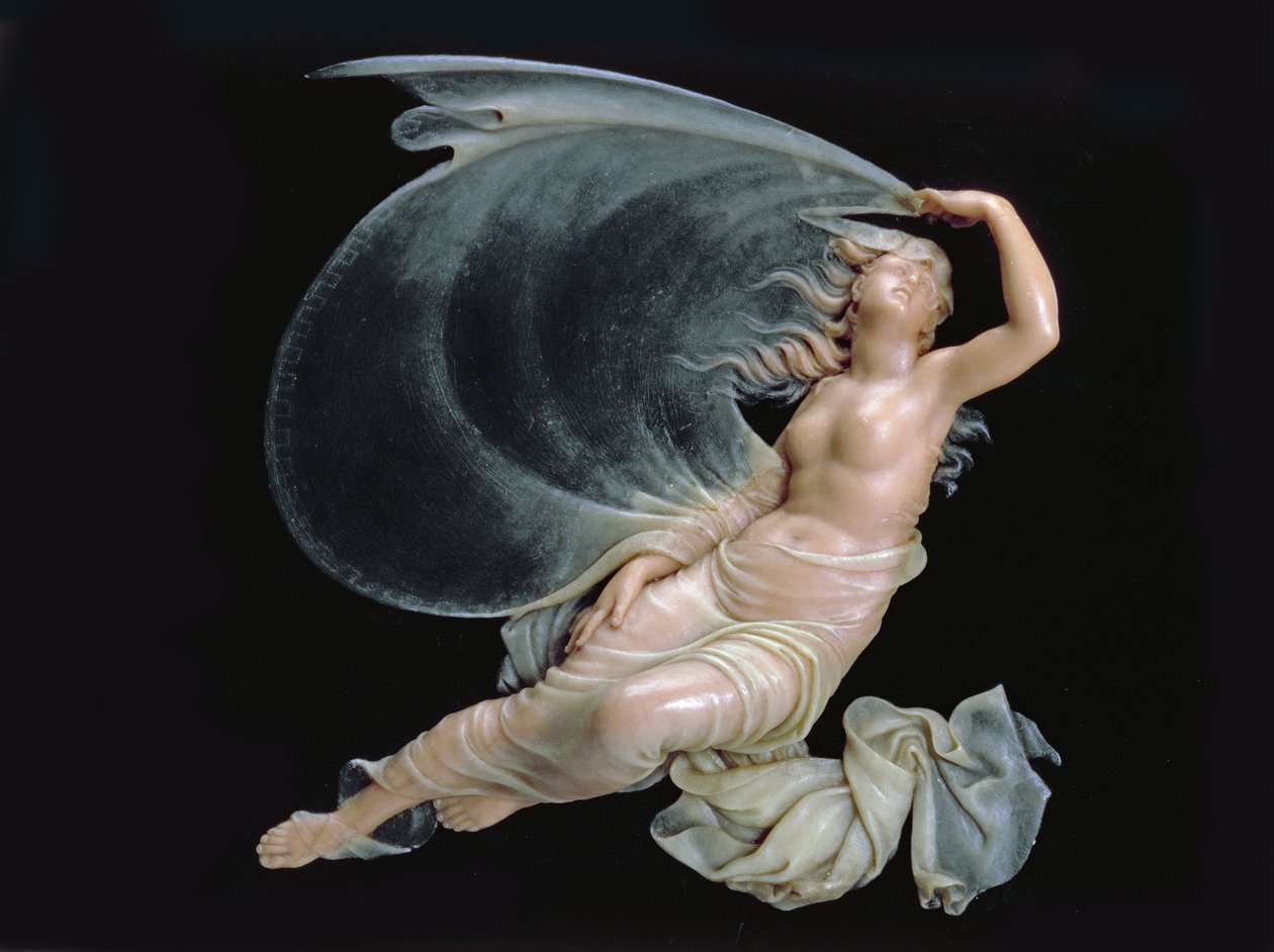 Dushenka in Vlucht, 1808 door Fedor Petrovich Tolstoy