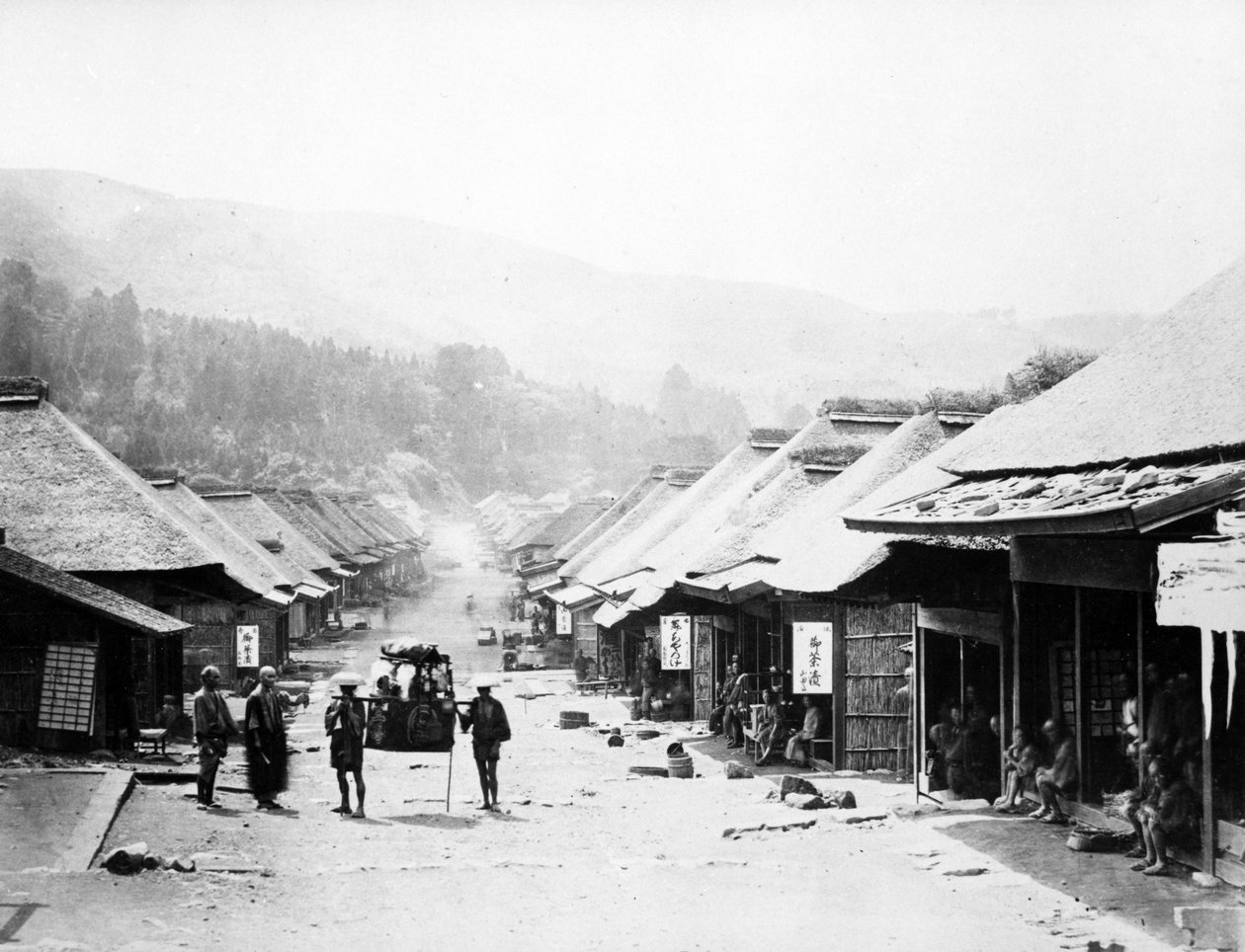 Kanagawa, Japan, c.1860s door Felice Beato