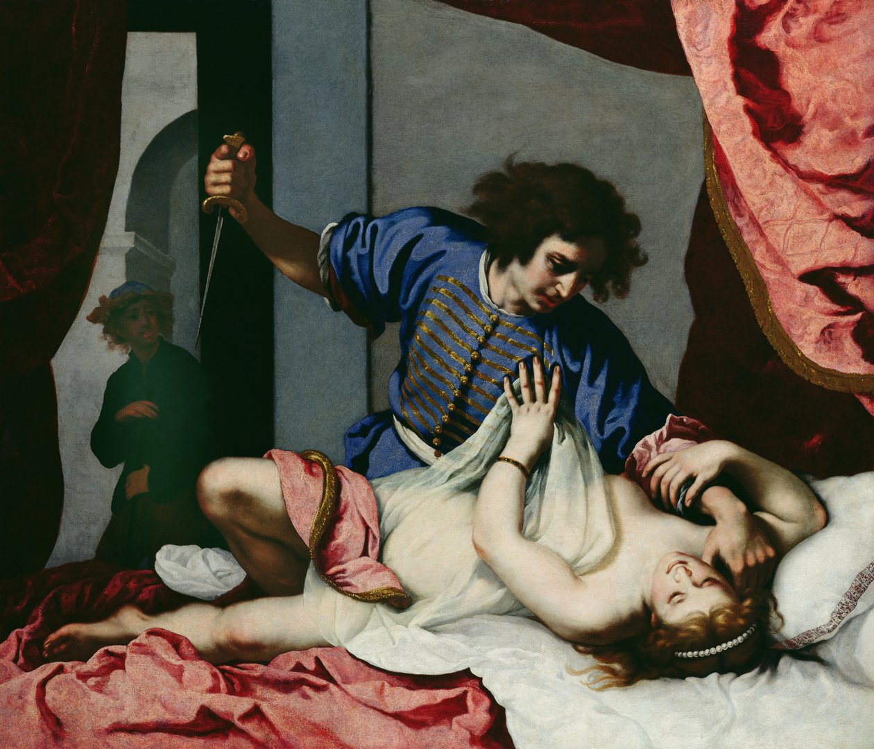 Tarquinius en Lucretia door Felice Ficherelli
